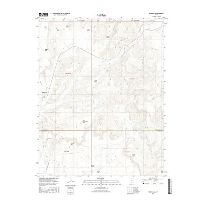 2017 Map of Henrieville, 2017 Print
