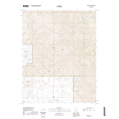 2023 Map of Henrieville, 2023 Print