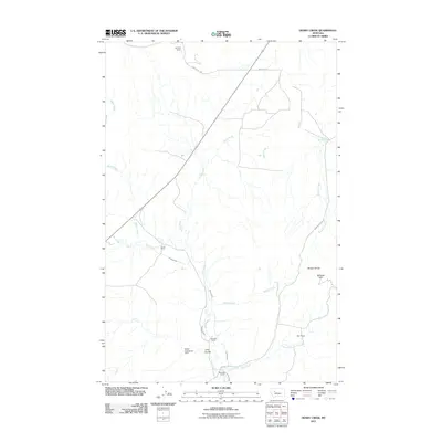 2011 Map of Henry Creek, 2011 Print