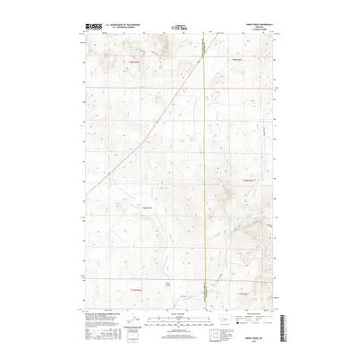 2017 Map of Henry Creek, 2017 Print