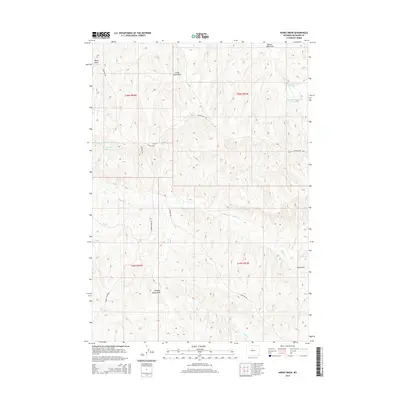 2015 Map of Henry Draw, 2015 Print
