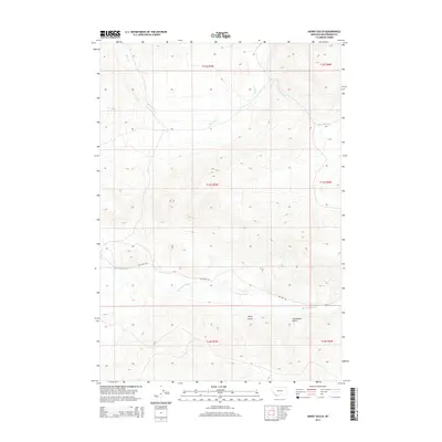 2014 Map of Henry Gulch, 2014 Print