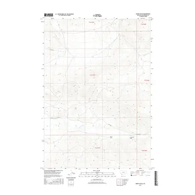 2017 Map of Henry Gulch, 2017 Print