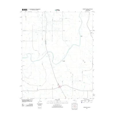 2012 Map of Henryetta SW, 2012 Print