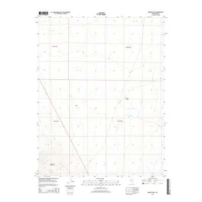 2014 Map of Henrys Well, 2014 Print