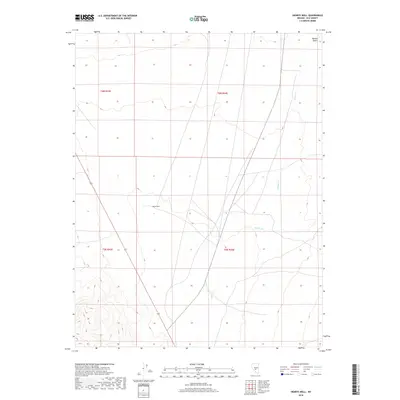 2018 Map of Henrys Well, 2018 Print
