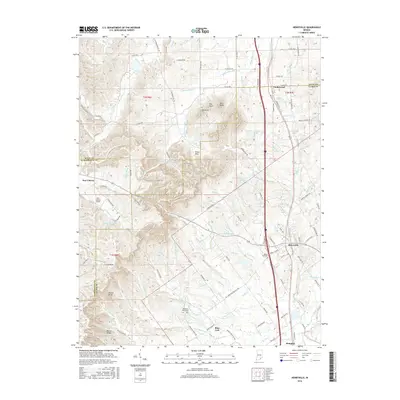 2016 Map of Henryville, 2016 Print