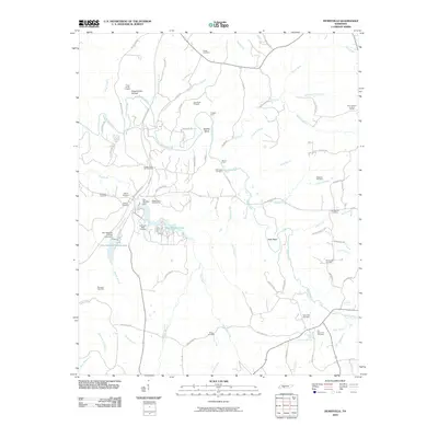 2010 Map of Henryville, 2010 Print