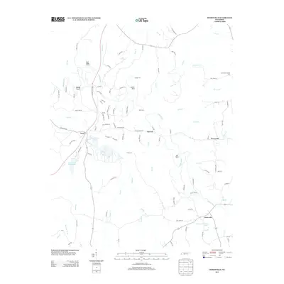 2013 Map of Henryville, 2013 Print