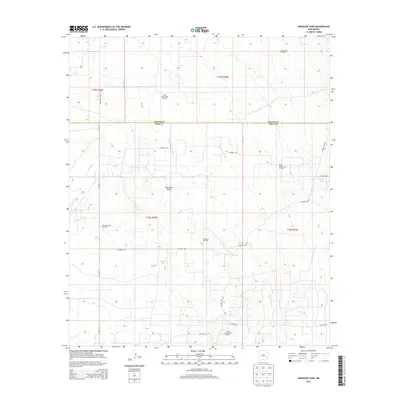 2013 Map of Henshaw Tank, 2013 Print