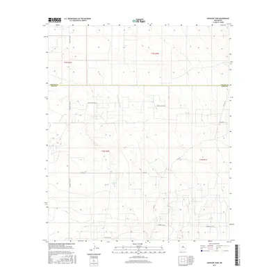 2017 Map of Henshaw Tank, 2017 Print