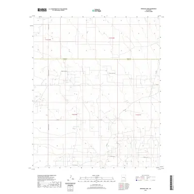 2020 Map of Henshaw Tank, 2020 Print