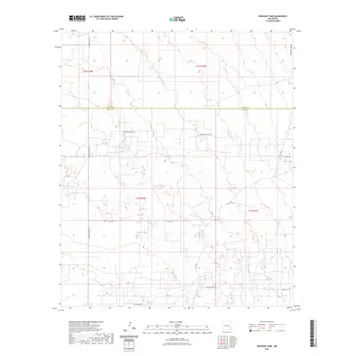 2023 Map of Henshaw Tank, 2023 Print