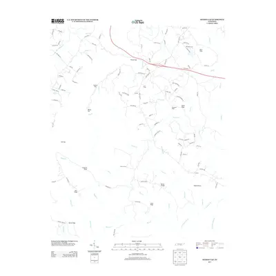 2013 Map of Henson Gap, 2013 Print
