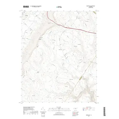 2019 Map of Henson Gap, 2019 Print