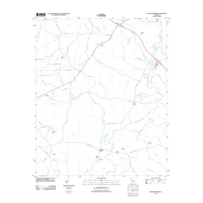 2011 Map of Henson Springs, 2011 Print