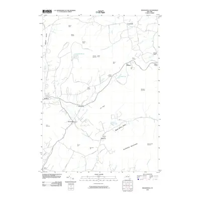 2010 Map of Hensonville, 2010 Print