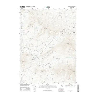 2016 Map of Hensonville, 2016 Print