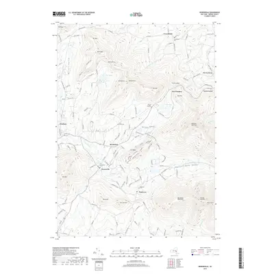 2019 Map of Hensonville, 2019 Print