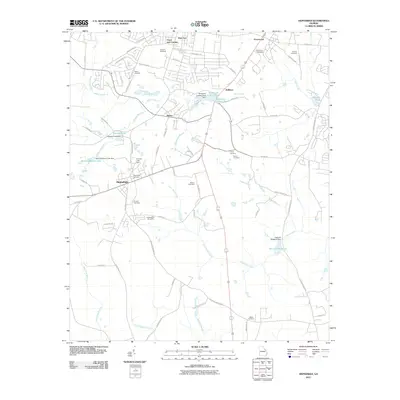 2011 Map of Hephzibah, 2011 Print