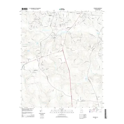 2014 Map of Hephzibah, 2014 Print