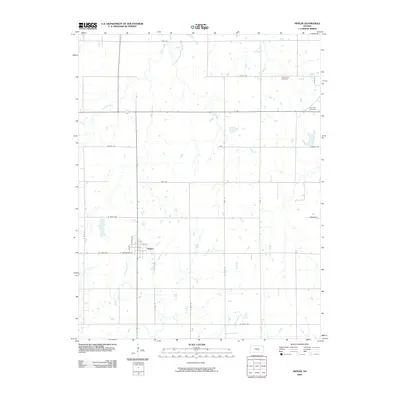 2009 Map of Hepler, 2009 Print