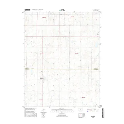 2015 Map of Hepler, 2015 Print