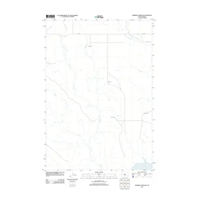 2012 Map of Herbert Creek SW, 2012 Print