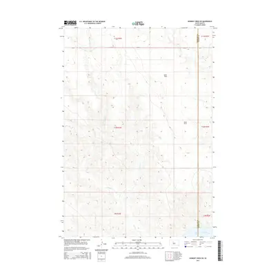 2015 Map of Herbert Creek SW, 2015 Print