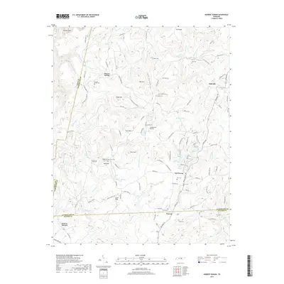 2019 Map of Herbert Domain, 2019 Print