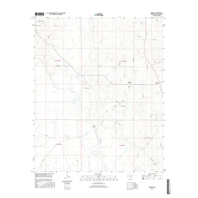 2017 Map of Herbine, 2017 Print
