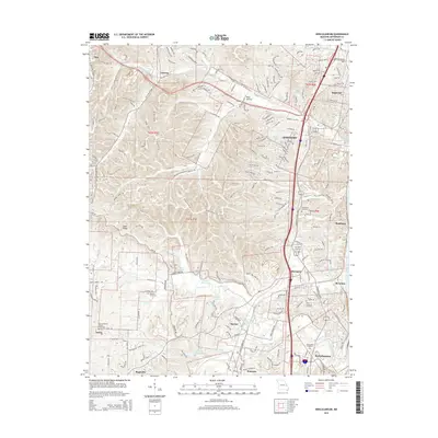 2015 Map of Herculaneum, 2015 Print