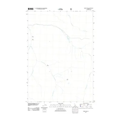 2011 Map of Herd Lake, 2011 Print