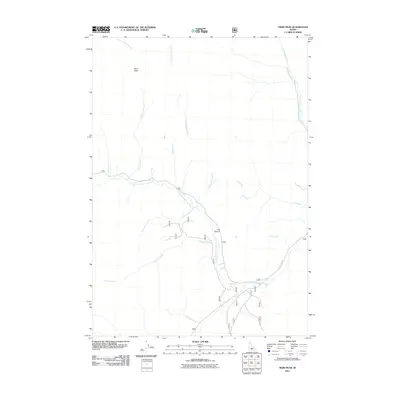 2011 Map of Herd Peak, 2011 Print