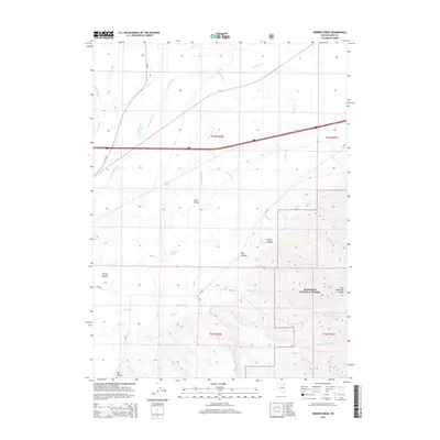 2015 Map of Herder Creek, 2015 Print