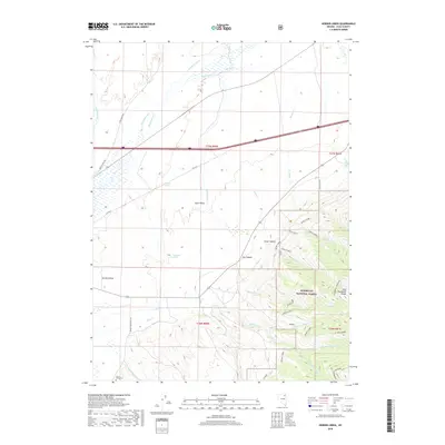 2018 Map of Herder Creek, 2018 Print