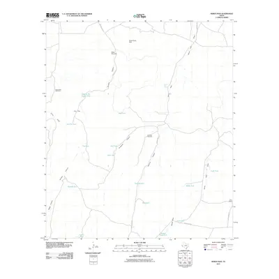 2010 Map of Herds Pass, 2010 Print