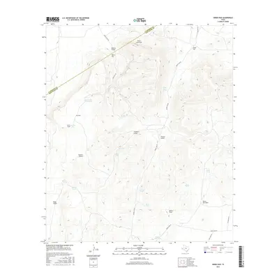 2016 Map of Herds Pass, 2016 Print