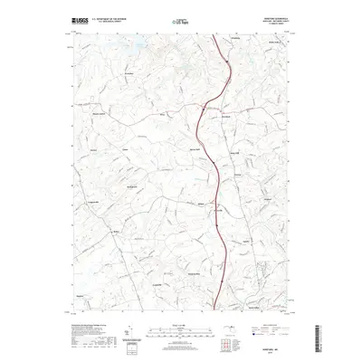 2019 Map of Hereford, 2019 Print