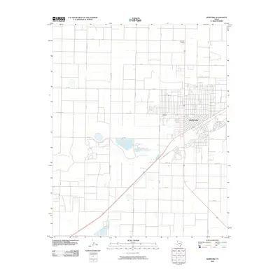 2010 Map of Hereford, 2010 Print