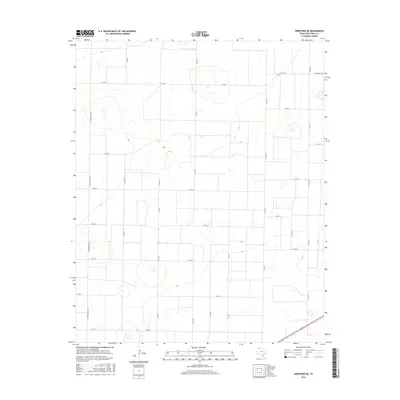 2016 Map of Hereford NE, 2016 Print