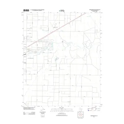 2012 Map of Hereford SE, 2012 Print