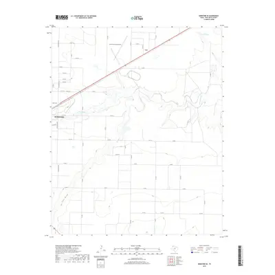 2019 Map of Hereford SE, 2019 Print