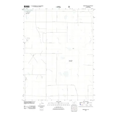 2011 Map of Hereford SE, 2011 Print