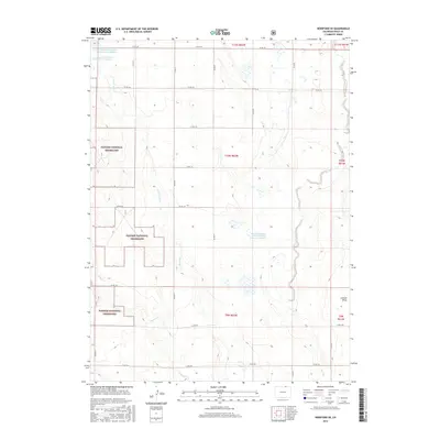 2016 Map of Hereford SE, 2016 Print