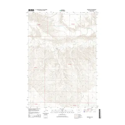 2015 Map of Hereford SW, 2015 Print