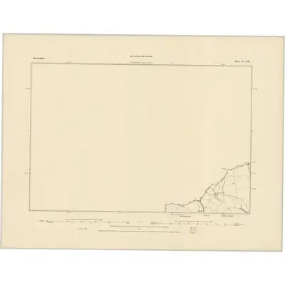 1884 Map of Herefordshire IX.SW, 1885 Print