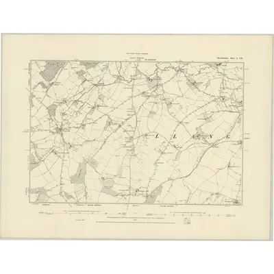 1887 Map of Herefordshire L.SE