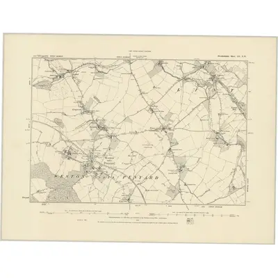 1887 Map of Herefordshire LII.NW