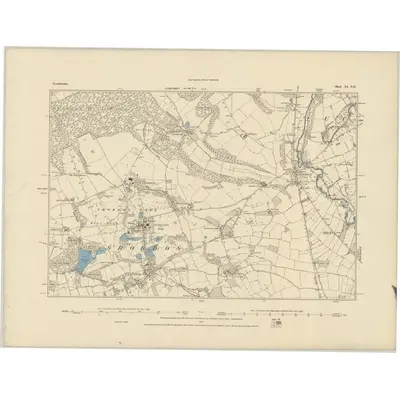 1885 Map of Herefordshire XI.NE
